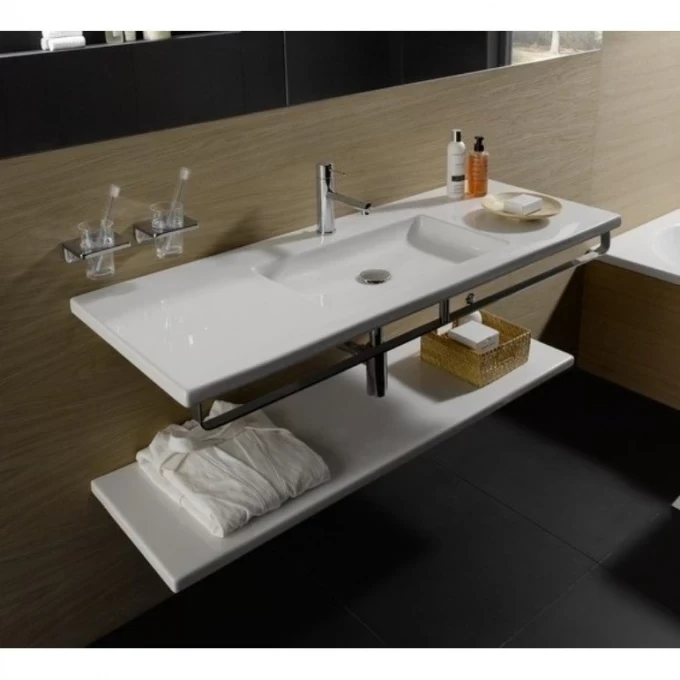 LAUFEN полочка керамическая 120х38, PALACE - 8.7043.4.000.000.1