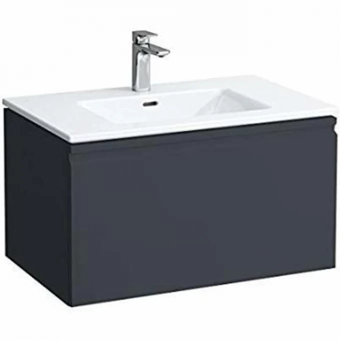 LAUFEN тумба с раковиной графит, PRO S - 8.6096.6.480.104.1