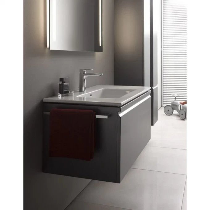 LAUFEN тумба с раковиной графит, PRO S - 8.6096.6.480.104.1