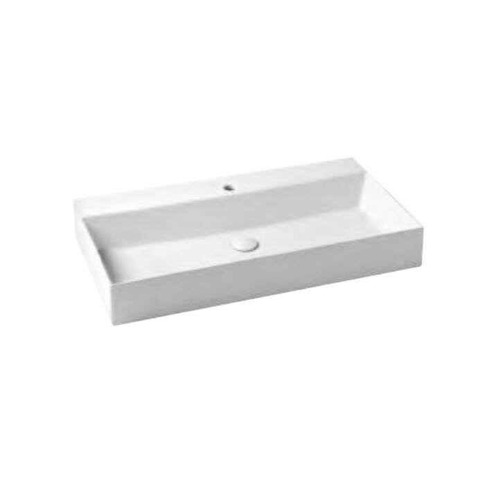 Azzurra Раковина 45x102 Elegance, ELLP102450QMBI/(EQA102M bi)*1 цвет: белый