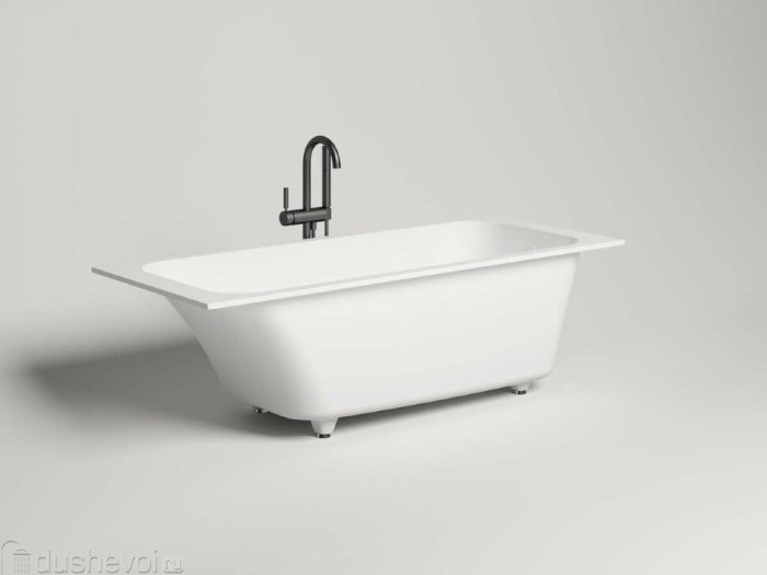 Salini ванна встраиваемая 170x80, orlanda, 102126mrf цвет: матовый белый