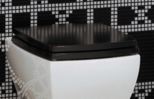 ArtCeram сиденье с крышкой для унитаза, jza006 03 71 jazz цвет: хром глянцевый