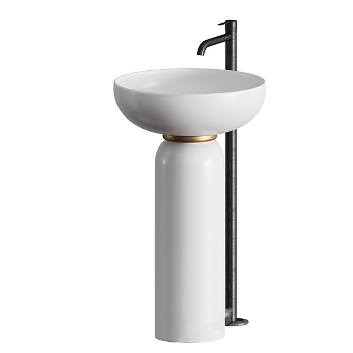 ArtCeram пьедестал, joc001 01 00 jolie цвет: белый глянцевый