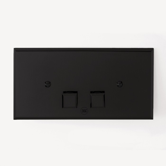Клавиша смыва для бачков Geberit UP320/720, 33*2,5*h17, материал: латунь, 3SC QUARE pLAQUE, SQL00NO цвет: черный