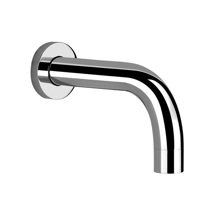 Gessi Настенный излив для ванны короткий, комбинируемый с удаленным управлением, Emporio Via tortona, 38785#031 цвет: хром
