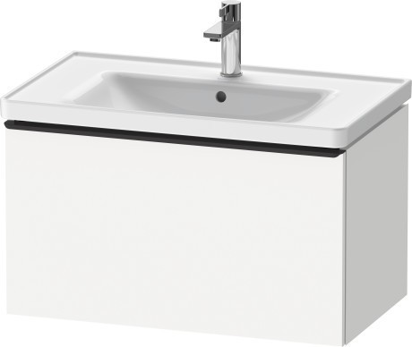Duravit тумба подвесная под раковину 784 мм х 452 мм, d-neo, de425501818 цвет: gres pietra grey opaco