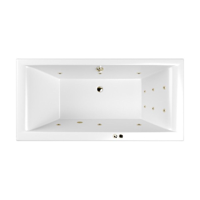 Встраиваемая ванна 170x80 line, Whitecross Savia duo, бронза арт. 0103.170080.100.LINE.BR