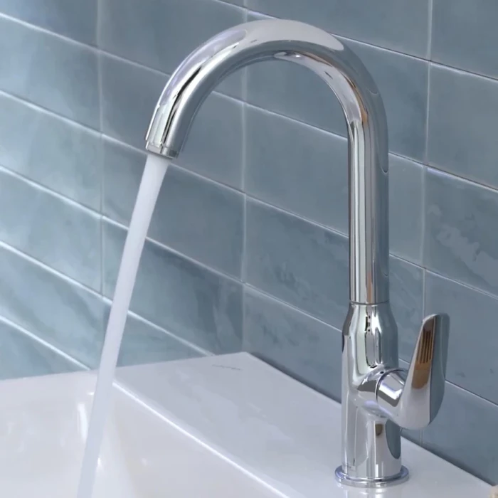 Hansgrohe смеситель для раковины без донного клапана, Novus, хром арт. 71128000