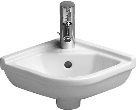 Duravit раковина подвесная 43х38см, starck 3, 0752440000 цвет: белый