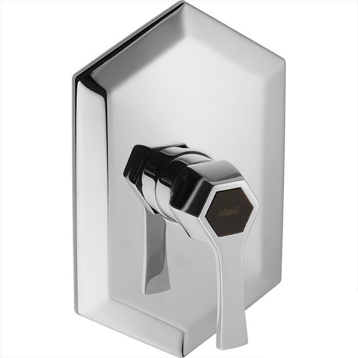 Cisal смеситель для душа, ch0030006t cherie, цвет: chrome/night black