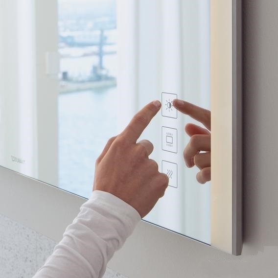 Duravit зеркало с подсветкой 620 мм х 800 мм, версия icon, xviu, xv70410b1b1 цвет: шампань