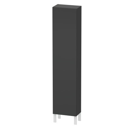 Duravit шкаф-пенал подвесной, l-cube, lc1170l4949 цвет: графит матовый