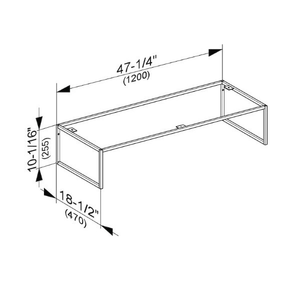 Keuco напольные ножки лак инокс, plan, арт. 32998 290006
