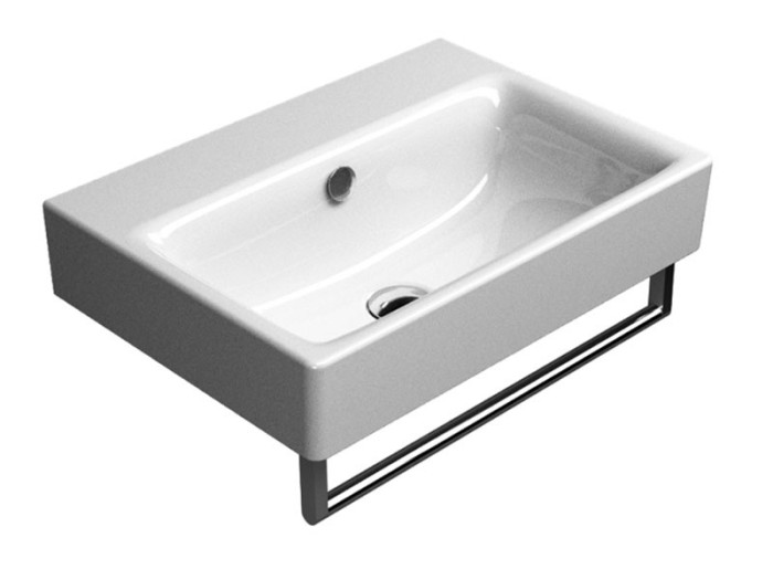 GSI Подвесная раковина 55х40х19 см, глянцевая, санфарфор, Sand - 9086011