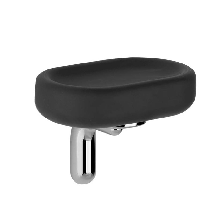 Gessi Мыльница подвесная, Goccia, 38002#031 цвет: хром/черный