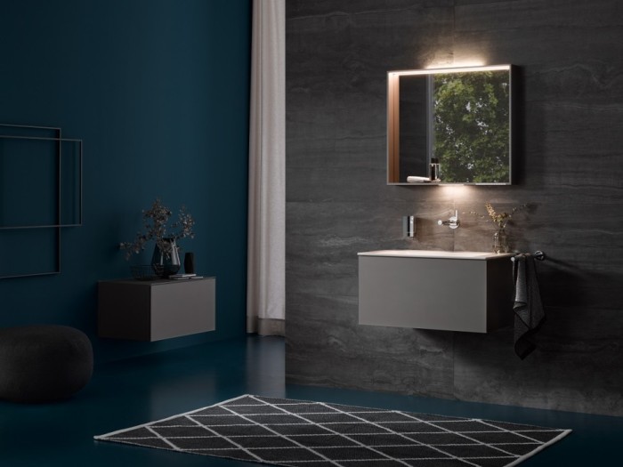 Keuco боковая тумба, plan, инокс матовый арт. 32927 290000