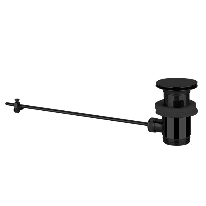 Gessi Донный клапан для раковины на 1 1/4 c донным клапаном и переливом Technical accessorie, черный - 29263#299