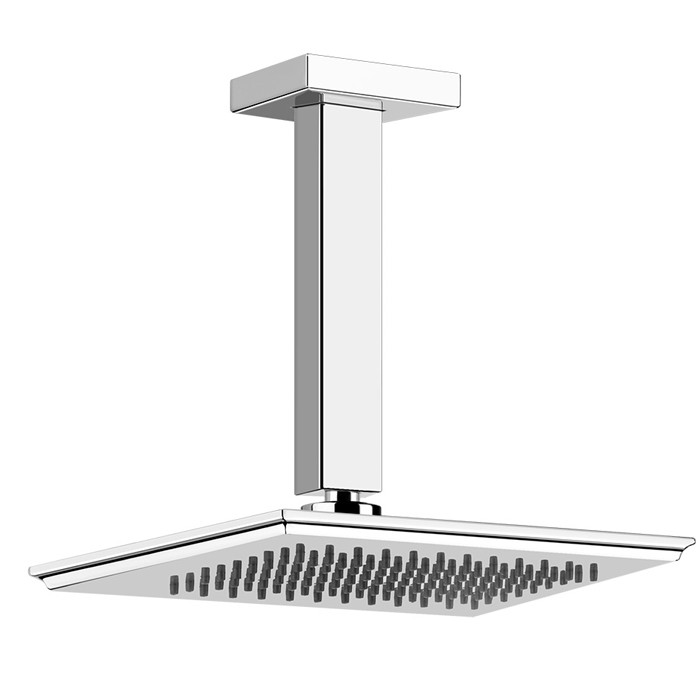 Gessi Верхний душ потолочный, высота 243мм, Eleganza, 46152#031 цвет: хром