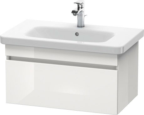 Duravit тумба подвесная под раковину, durastyle, ds 6381 2222 цвет: белый глянцевый