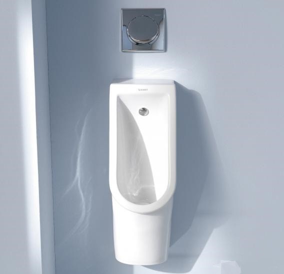 Duravit писсуар подвесной без "мушки", с креплением, starck 3, 0827250000 цвет: белый