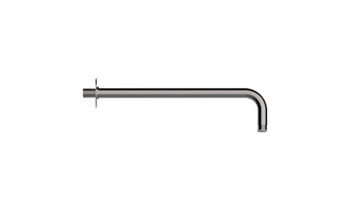 Bossini держатель для верхнего душа с круглым отражателем hansgrohe 350 мм, из стали inox, nobu, нержавеющая сталь арт. inh030h.075