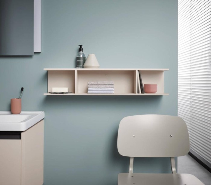 Duravit полка подвесная в ванную комнату с 3 отделениями 150 мм х 800 мм х 170 мм, ketho.2, k21208030300000 цвет: натуральный дуб