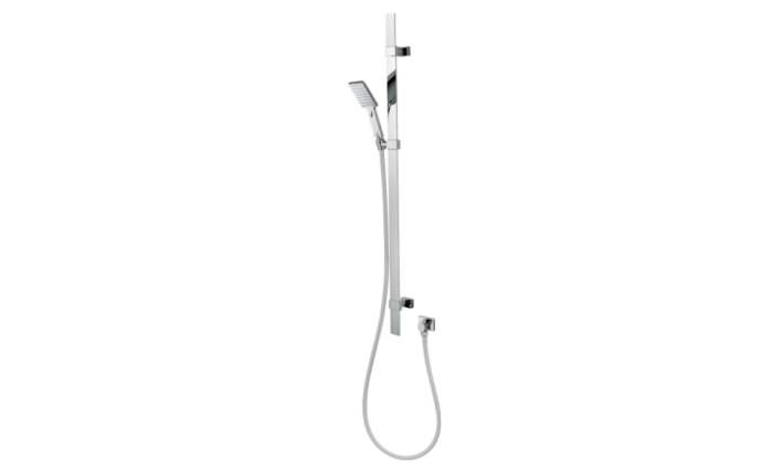 Bossini душевой комплект life с лейкой, держателем и шлангом, agua, черный арт. d46056.073
