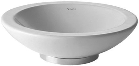 Duravit раковина встраиваемая сверху 48х48см, bagnella, 0451480000 цвет: белый