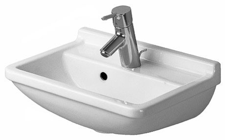 Duravit раковина подвесная 45х32см, starck 3, 0750450000 цвет: белый