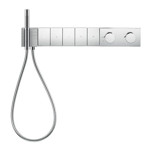 AXOR термостат для душа, с алмазной огранкой, Edge, хром арт. 46731000