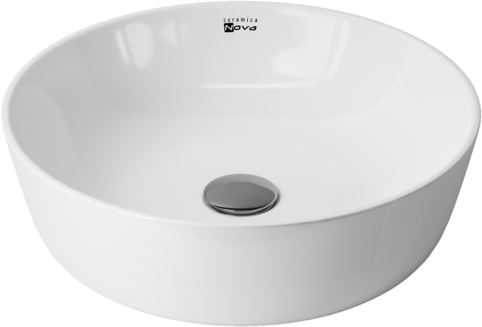 Ceramicanova раковина накладная element, cn1606 цвет: белый