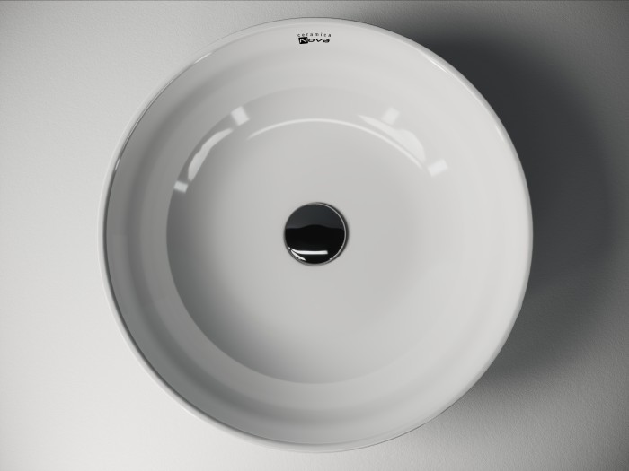 Ceramicanova раковина накладная element, cn1606 цвет: белый