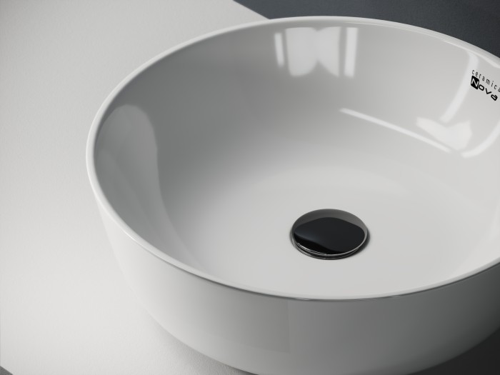 Ceramicanova раковина накладная element, cn1606 цвет: белый