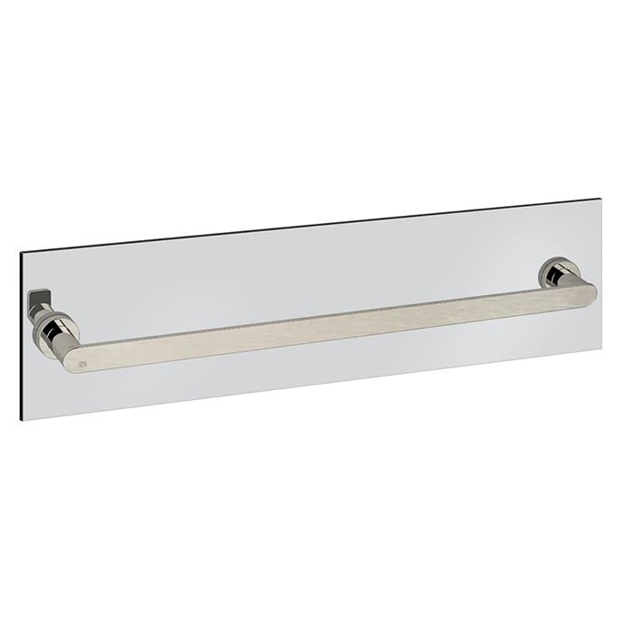 Gessi Полотенцедержатель для крепления на стекло, 60 см, Emporio accessories, 38913#149 цвет: finox brushed nickel