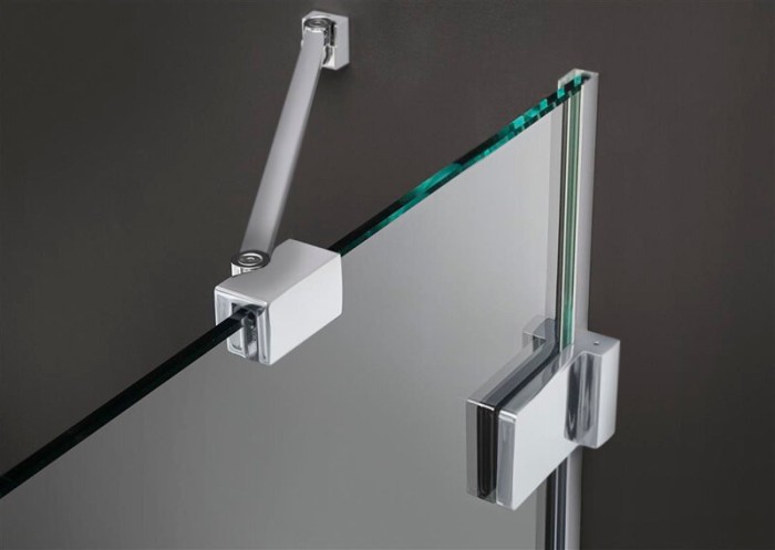 Radaway дверь для душевого уголка pdd 80x200 r профиль хром стекло прозрачное, Euphoria - 383002-01R