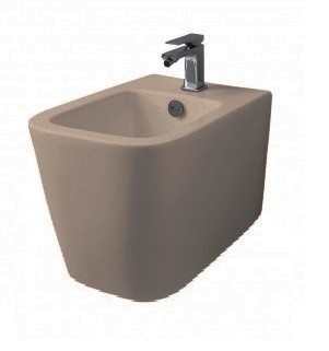 ArtCeram биде (напольное), asb002 41 00 a16 цвет: серый