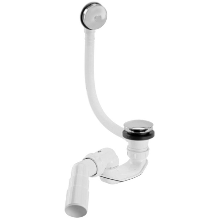 Radaway сифон для душевого поддона d50 clic-clak хром, Turboflow - B602R