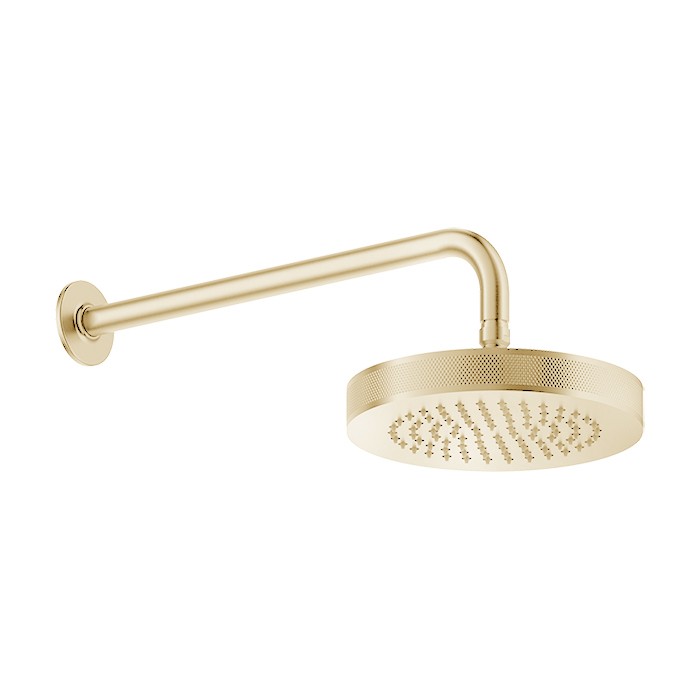 Gessi Верхний душ 21.8см, с защитой от налёта. цвет: золото, Inciso, 58185#246 цвет: золото