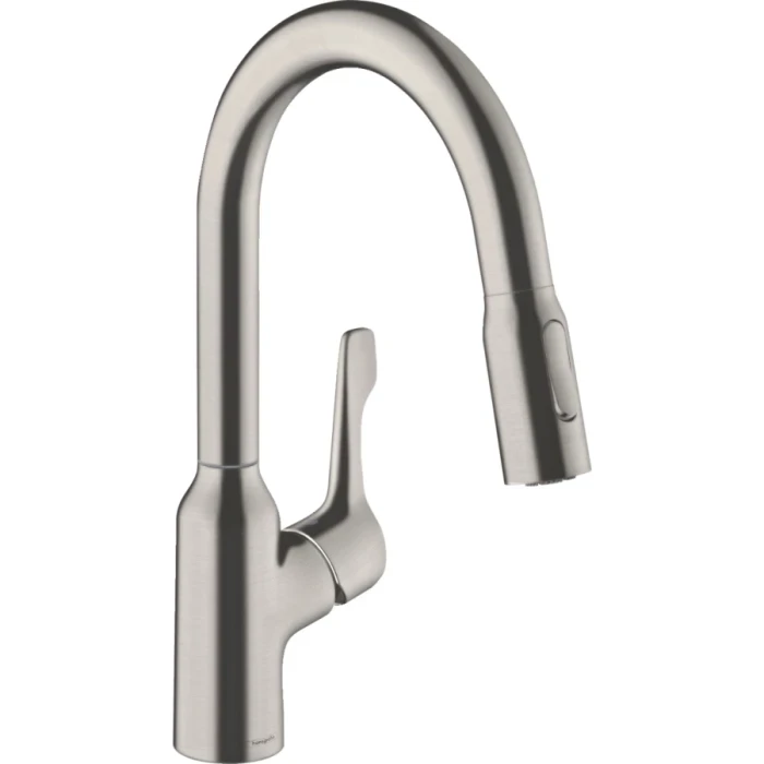 Hansgrohe смеситель для кухни, Focus M43, нержавеющая сталь арт. 71811800