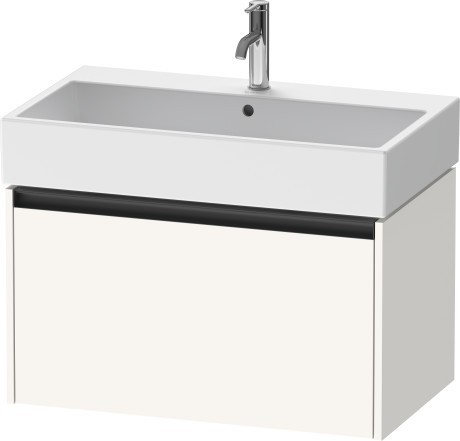 Duravit тумба подвесная под раковину 460 мм х 784 мм х 440 мм, ketho.2, k25077084840000 цвет: белый суперматовый