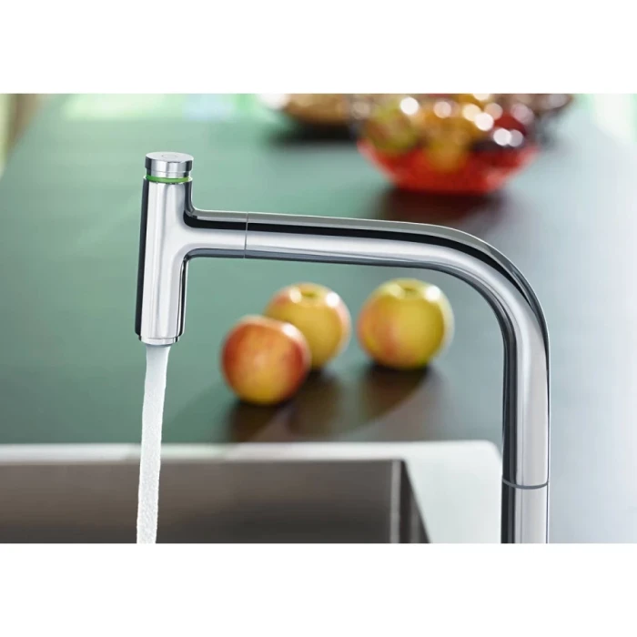Hansgrohe смеситель для кухни, Metris M71, хром арт. 73804000