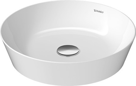 Duravit раковина накладная 43 см, cape cod, 2328430000 цвет: белый глянцевый