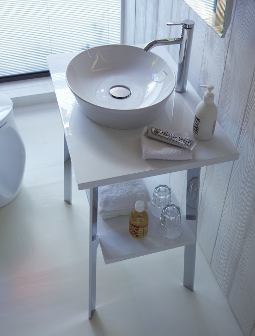 Duravit раковина накладная 43 см, cape cod, 2328430000 цвет: белый глянцевый