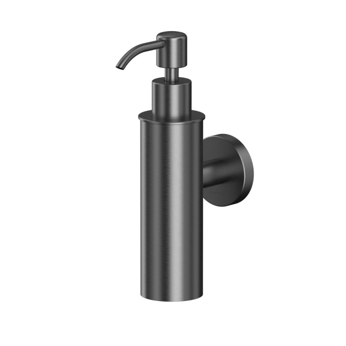 Дозатор для жидкого мыла подвесной, Whitecross Ergo gunmetal, оружейная сталь арт. ER2242GM