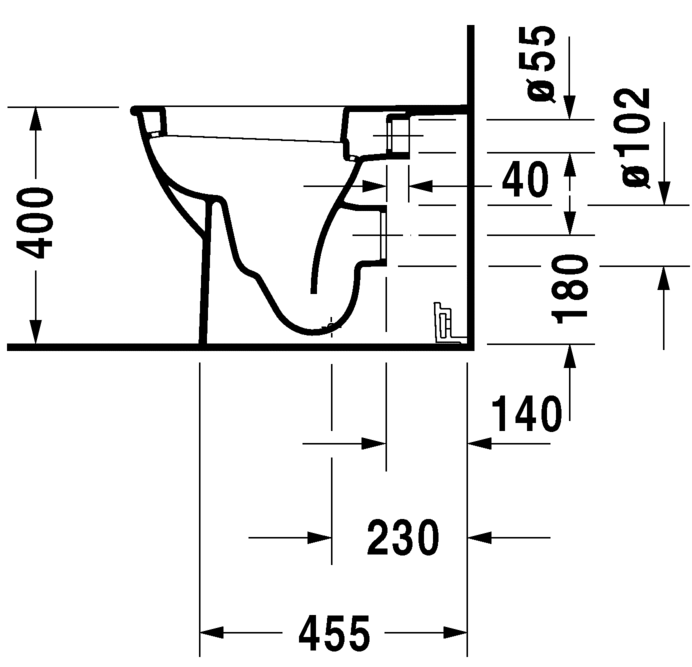 Duravit напольный приставной унитаз, darling new, 2139090000 цвет: белый