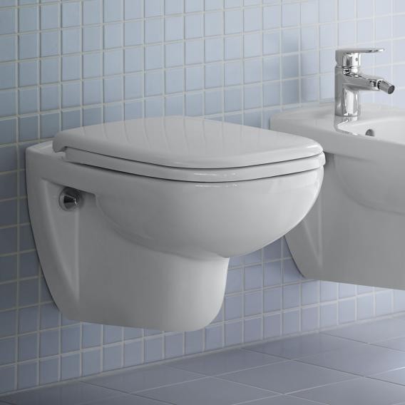 Duravit сиденье для унитаза с крышкой удлиненное d-сode c автоматическим опусканием, съёмное, d-code, 0060390000 цвет: белый