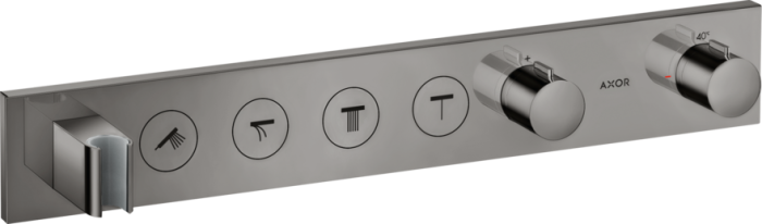 AXOR термостат для душа, ShowerSolutions, полированный черный хром арт. 18357330