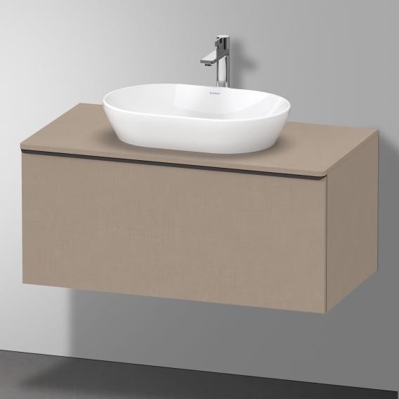 Duravit тумба подвесная под раковину 1000 мм х 550 мм и консолью, d-neo, de494807575 цвет: лён