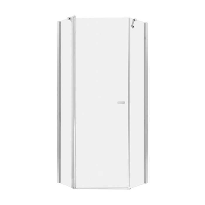 Душевое ограждение 90x90x195, New trendy New soleo chrome, хром арт. K-0607