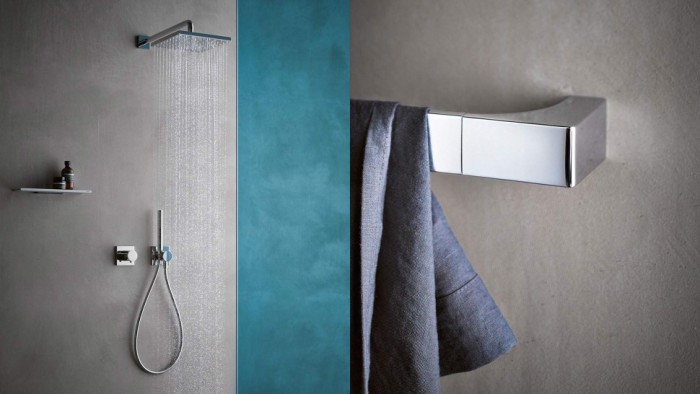 Keuco верхний душ квадратный, universal, хром арт. 59986 010202